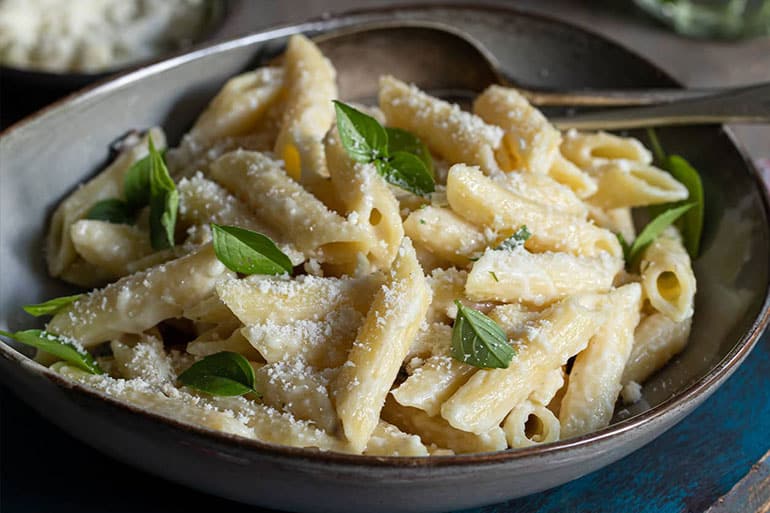 Kremalı Penne